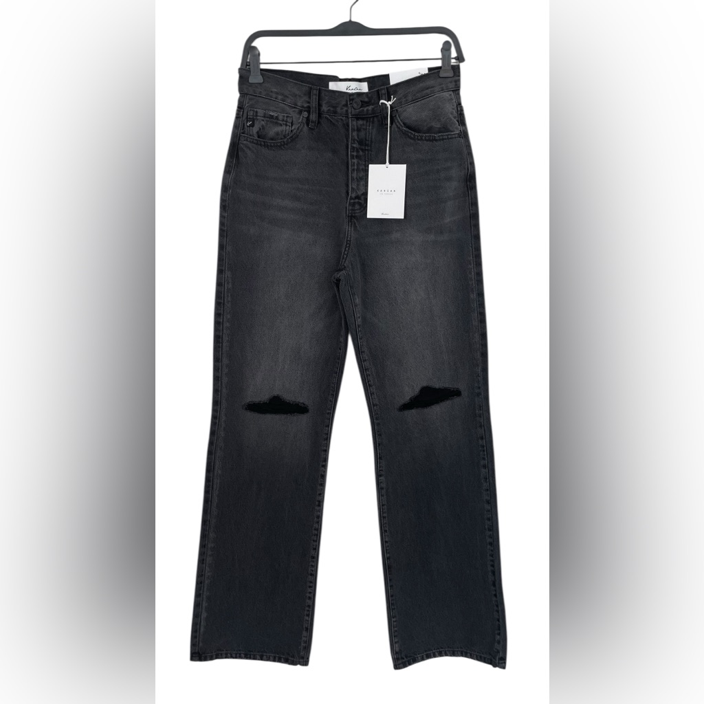 Nwt Kancan Montana Ultra High Rise 90’s Flare Black Size 5/26